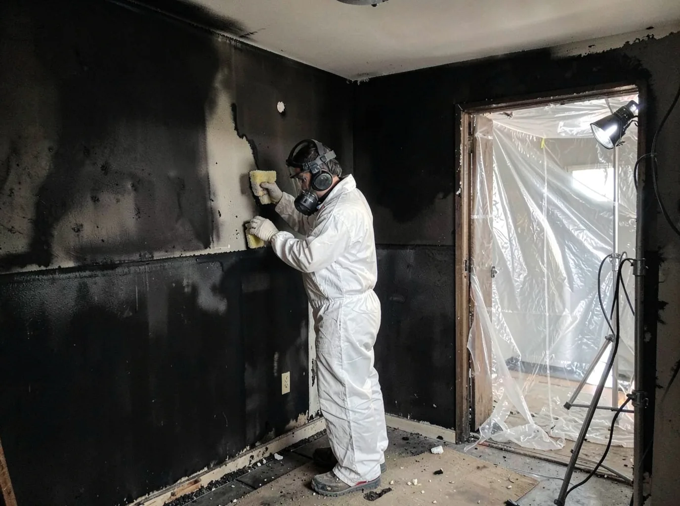 Fire Damage Restoration company in Burkettsville, OH
